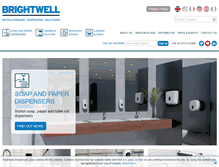 Tablet Screenshot of brightwell.co.uk
